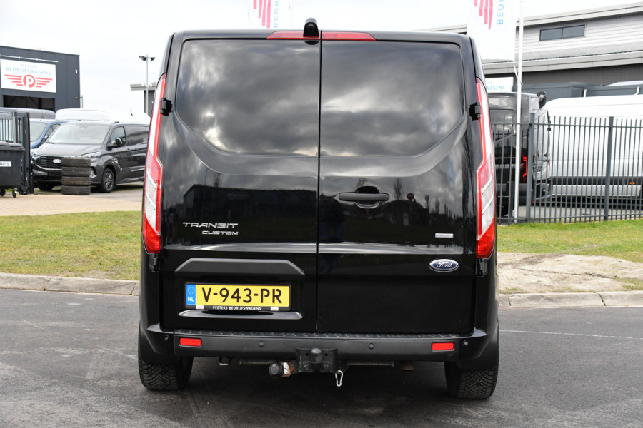 Ford Transit Custom 320 2.0 TDCI L1H1 DC Black Edition Limited Camera, Cruise, Carplay, Automaat, 2 x Schuifdeur, Multimedia, 130PK, UNIEK!