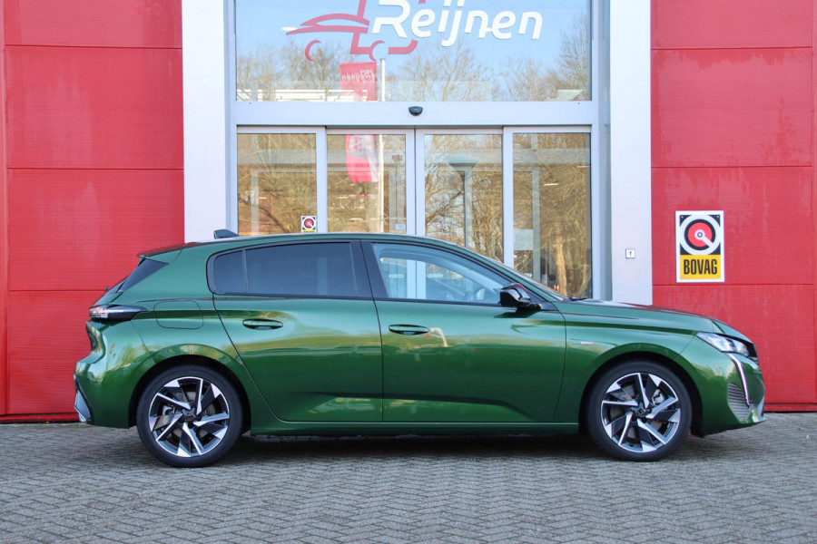 Peugeot 308 1.6 HYbrid 180PK ALLURE PACK BUSINESS | NAVIGATIE 10,25 "TOUCHSCREEN | DRAADLOOS APPLE CARPLAY/ANDROID AUTO | 360° CAMERA | DAB+ RADIO | CLIMATE CONTROL | 17" DIAMAND CUT LICHTMETALEN VELGEN | ADAPTIVE / CRUISE CONTROL | DIGITAAL INSTRUMENTENPANEEL | KEYLESS ENTRY & START | DRAADLOOS LADEN |