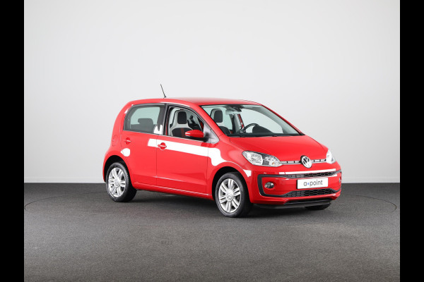 Volkswagen up! 1.0 BMT high up! 60 pk | Navigatie via App | Autom. airco | Parkeersensoren achter | Stoelverwarming |