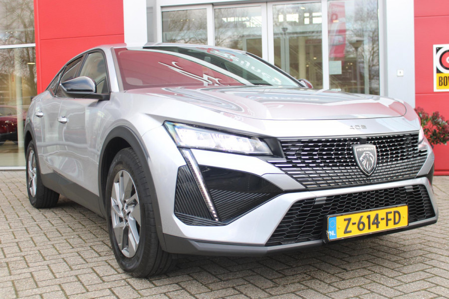 Peugeot 408 1.2 130PK AUTOMAAT ALLURE | NAVIGATIE | DRAADLOZE APPLE CARPLAY/ANDROID AUTO | LED KOPLAMPEN | ACHTERUITRIJ CAMERA | CLIMATE CONTROL | CRUISE CONTROL | KEYLESS ENTRY/START |