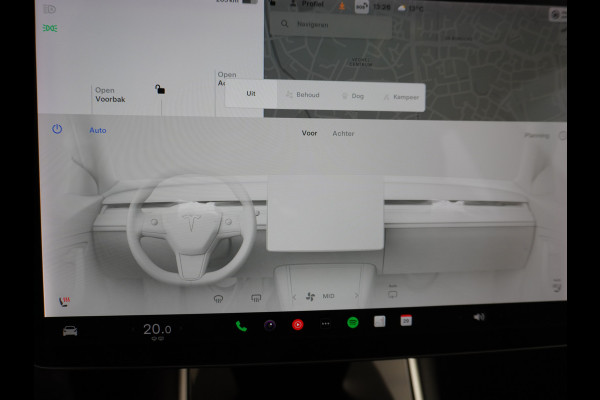 Tesla Model 3 Long Range 75kWh 463PK 19" FSD-Full Self Driving Computer-3 Premium Audio 4wd AutoPilot Panoramadak Camera's Leer Adaptive-Cruis Stoel en achterbank verwarming Electr.Stoelen+Memory+Easy-Entry WiFi Orig. NLse auto Grootste accu Tot 16,5kwh thuis laden. Accu-Garantie tot 27-12-2027 max 192.000km