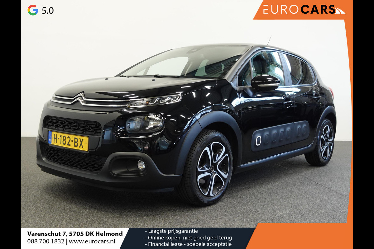 Citroën C3 1.2 PureTech Feel Edition Airco Navi Carplay Cruise Control Black Pack Parkeersensoren Trekhaak