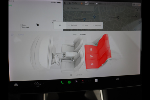 Tesla Model 3 Long Range 75kWh 463PK FSD-Full Self Driving Computer-3 Premium Audio 4wd  18" Lmv AutoPilot Panoramadak Camera's Leder Adaptive Stoel en achterbank verwarming Keyless Electr.Stoelen+Memory+Easy-Entry WiFi Origineel Nederlandse auto Grootste accu, Tot 16,5kwh thuis laden.