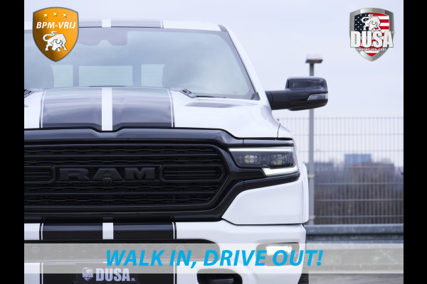 Dodge Ram | 1500 | Limited | 5.7 V8 | HEMI E-torque | Night Edition | Panoramadak  | Luchtvering | RAMBOX | Getoonde accessoires zijn verkrijgbaar tegen meerprijs