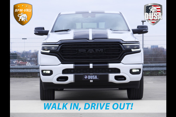 Dodge Ram | 1500 | Limited | 5.7 V8 | HEMI E-torque | Night Edition | Panoramadak  | Luchtvering | RAMBOX | Getoonde accessoires zijn verkrijgbaar tegen meerprijs