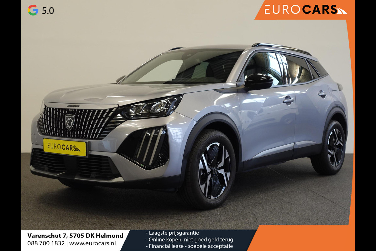 Peugeot 2008 1.2 PureTech 130pk Automaat Allure Navigatie Apple Carplay/Android Auto 360 camera Parkeersensoren Blind Spot Assist Adaptive Cruise Control Stoelverwarming Getinte ramen Climate Control