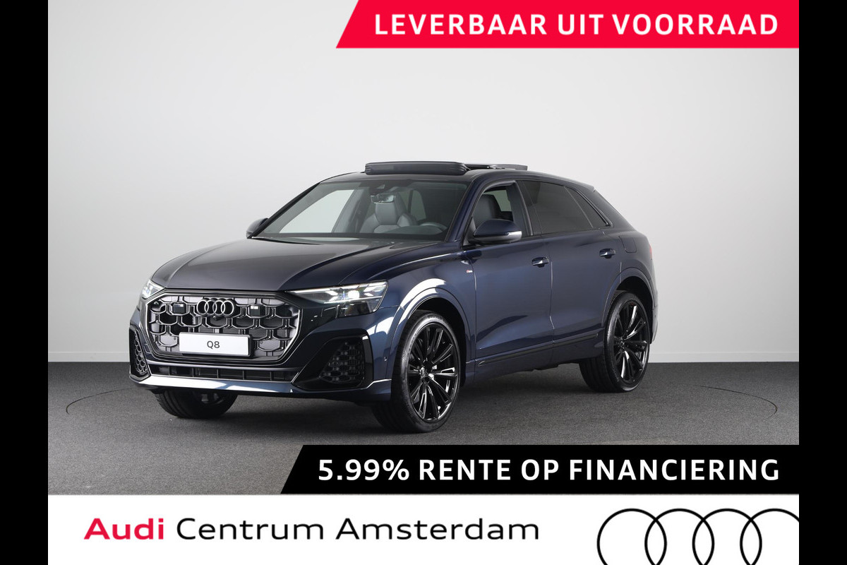 Audi Q8 55 TFSI e quattro Pro Line S Panoramadak, HD matrix licht + laser, B&O soundsysteem, Assistentiepakket Plus