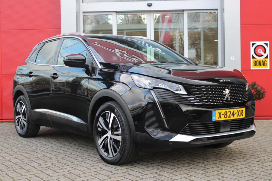 Peugeot 3008 1.2 Hybrid 136PK GT | NAVIGATIE | APPLE CARPLAY/ANDROID AUTO | 360° CAMERA | FULL LED KOPLAMPEN | KEYLESS ENTRY/START | DODEHOEK DETECTIE | CLIMATE CONTROL | DAB+ RADIO | ADAPTIVE CRUISE CONTROL |