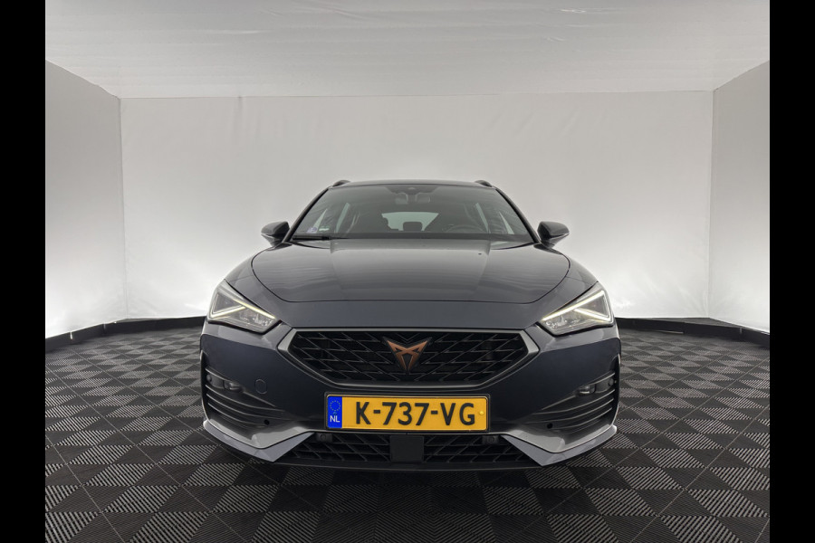 CUPRA Leon Sportstourer 1.4 e-Hybrid VZ Adrenaline (INCL-BTW) Aut. *FULL-LED | DIGI-COCKPIT | ADAPTIVE-CRUISE | 1/2-LEATHER | SPORT-SEATS | AMBIENT-LIGHT | DAB+ | KEYLESS | CAMERA | HEATED-SEATS | SHIFT-PADDLES | 19''ALU*