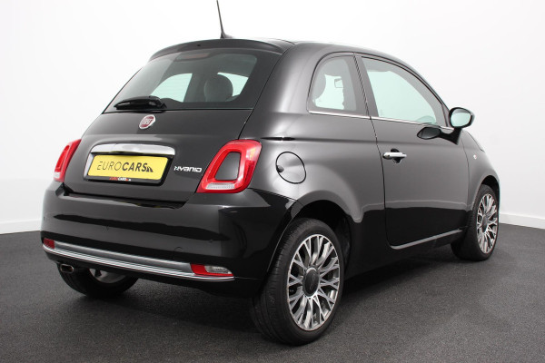 Fiat 500 1.0 Hybrid Star | Panoramadak | Parkeersensoren Achter | Lederen Bekleding | 16 Inch Lichtmetalen Velgen | Climatronic |