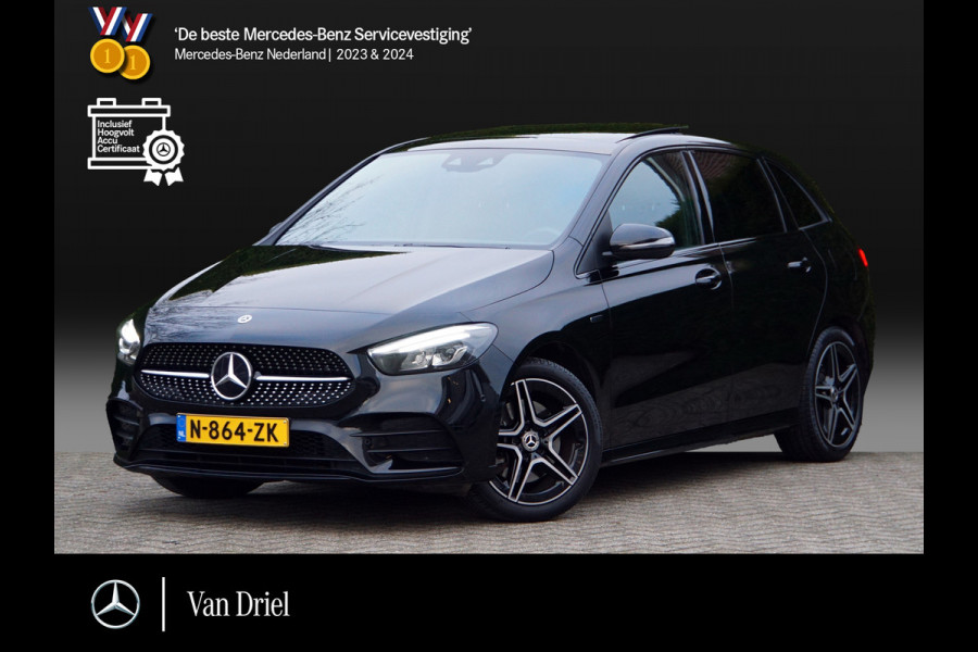 Mercedes-Benz B-Klasse B 250 e AMG line Night | Dodehoek Panorama Trekhaak