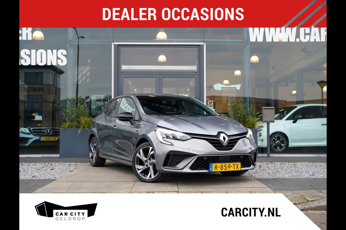 Renault Clio 1.6 E-Tech Hybrid 145 R.S. Line / Adaptive / Keyless / Camera / Stoelverwarming / DAB / Navi / Dode hoek