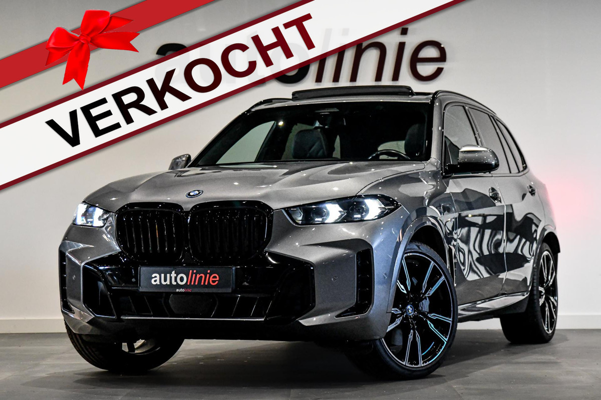 BMW X5 XDrive50e M-Sport Facelift. Pano, Luchtv, Aero, Trekh, Keyless, Hifi, 22'', Camera, Sfeer!