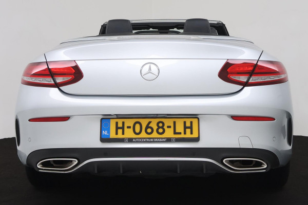 Mercedes-Benz C-Klasse 200 Cabrio AMG FACELIFT (Dealer onderH, Navi Groot, Trekhaak, Camera, Nekverwarming,