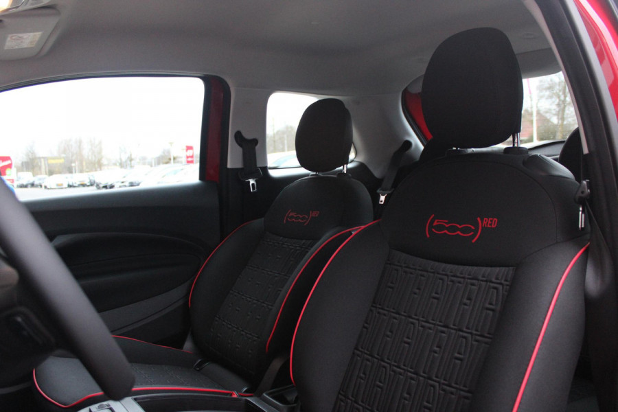 Fiat 500E RED 95PK 24 kWh | NAVIGATIE | APPLE CARPLAY/ANDROID AUTO | LANE ASSIST | CRUISE CONTROL | CLIMATE CONTROL | DAB+ RADIO | NIEUWE AUTO! |