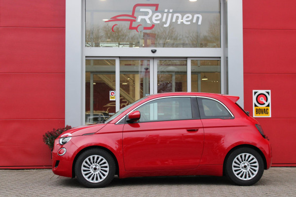 Fiat 500E RED 95PK 24 kWh | NAVIGATIE | APPLE CARPLAY/ANDROID AUTO | LANE ASSIST | CRUISE CONTROL | CLIMATE CONTROL | DAB+ RADIO | NIEUWE AUTO! |