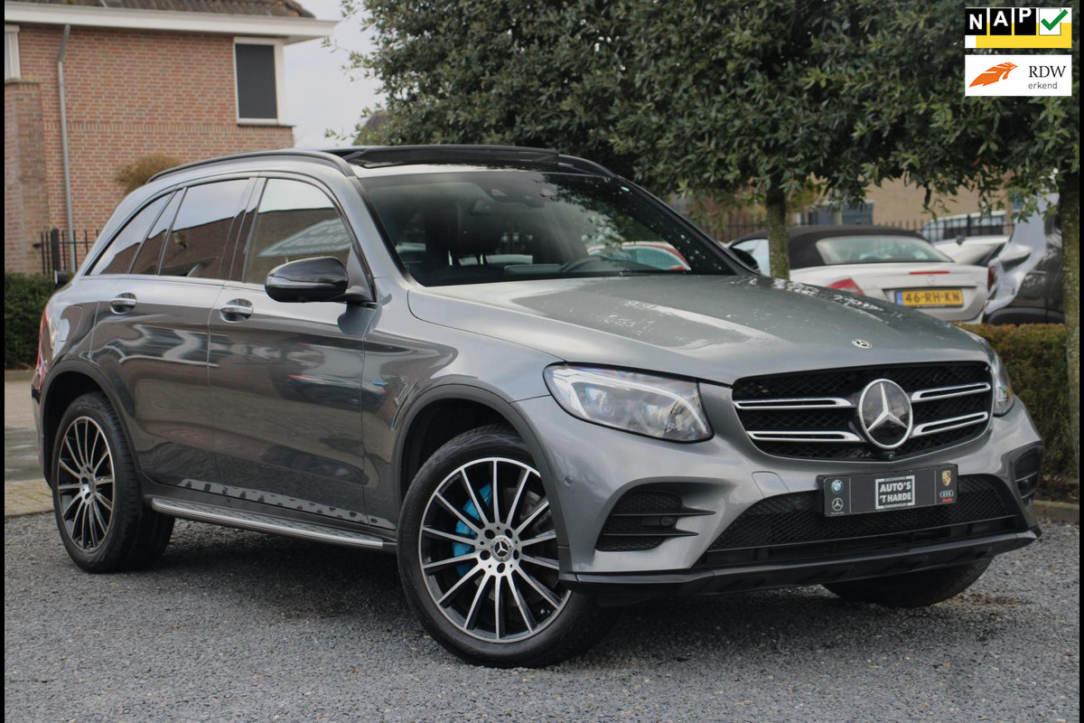 Mercedes-Benz GLC 350e 4MATIC Business Solution AMG 320 PK Pano Burmester Trekhaak 360 Camera Keyless 20''