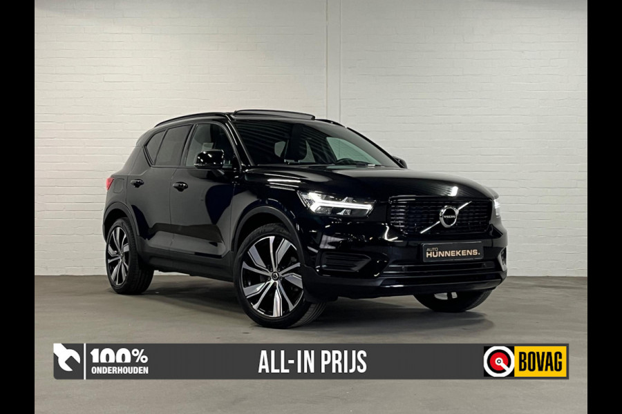 Volvo XC40 T4 R Design | Open dak | Trekhaak | Keyless | Stuur-/Stoel verwarming | Leder/Alcantara