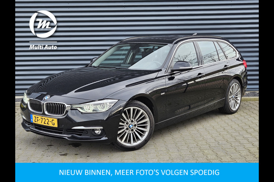 BMW 3 Serie Touring 320i Edition Luxury Line 184pk Automaat | Panodak | Trekhaak af Fabriek | Lederen Bekleding | LED Koplampen | 18"L.M | Navi Full Map | Stoelverwarming |