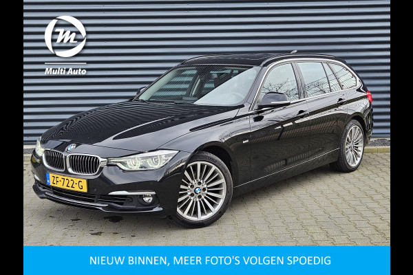 BMW 3 Serie Touring 320i Edition Luxury Line 184pk Automaat | Panodak | Trekhaak af Fabriek | Lederen Bekleding | LED Koplampen | 18"L.M | Navi Full Map | Stoelverwarming |