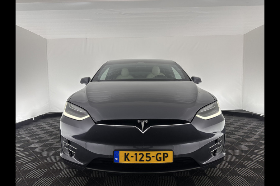 Tesla Model X Long Range [ 3-Fase ] (INCL-BTW) *7-PERS | AUTO-PILOT | FULL-LEATHER | NAVI-FULLMAP | FULL-LED | TOWBAR | AIR-SUSPENSION | DIGI-COCKPIT | KEYLESS | CAMERA | DAB+ | COMFORT-SEATS | AMBIENT-LIGHT | CARPLAY | 22''ALU