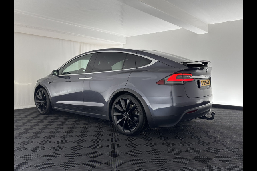 Tesla Model X Long Range [ 3-Fase ] (INCL-BTW) *7-PERS | AUTO-PILOT | FULL-LEATHER | NAVI-FULLMAP | FULL-LED | TOWBAR | AIR-SUSPENSION | DIGI-COCKPIT | KEYLESS | CAMERA | DAB+ | COMFORT-SEATS | AMBIENT-LIGHT | CARPLAY | 22''ALU