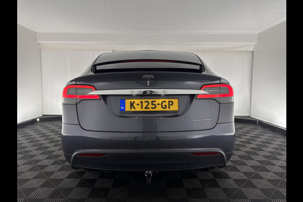 Tesla Model X Long Range [ 3-Fase ] (INCL-BTW) *7-PERS | AUTO-PILOT | FULL-LEATHER | NAVI-FULLMAP | FULL-LED | TOWBAR | AIR-SUSPENSION | DIGI-COCKPIT | KEYLESS | CAMERA | DAB+ | COMFORT-SEATS | AMBIENT-LIGHT | CARPLAY | 22''ALU