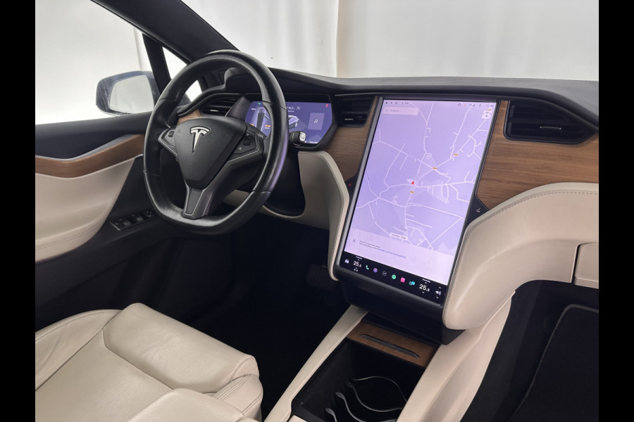 Tesla Model X Long Range [ 3-Fase ] (INCL-BTW) *7-PERS | AUTO-PILOT | FULL-LEATHER | NAVI-FULLMAP | FULL-LED | TOWBAR | AIR-SUSPENSION | DIGI-COCKPIT | KEYLESS | CAMERA | DAB+ | COMFORT-SEATS | AMBIENT-LIGHT | CARPLAY | 22''ALU