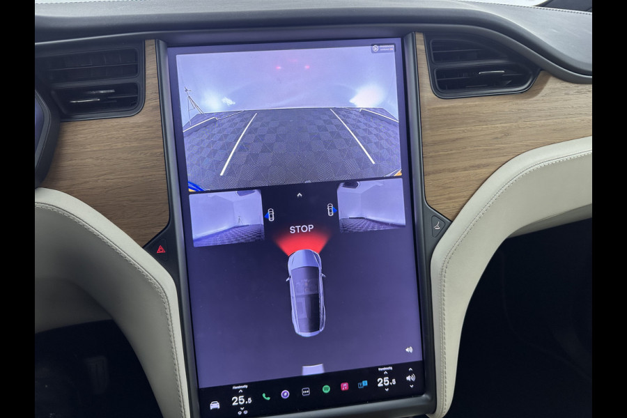 Tesla Model X Long Range [ 3-Fase ] (INCL-BTW) *7-PERS | AUTO-PILOT | FULL-LEATHER | NAVI-FULLMAP | FULL-LED | TOWBAR | AIR-SUSPENSION | DIGI-COCKPIT | KEYLESS | CAMERA | DAB+ | COMFORT-SEATS | AMBIENT-LIGHT | CARPLAY | 22''ALU