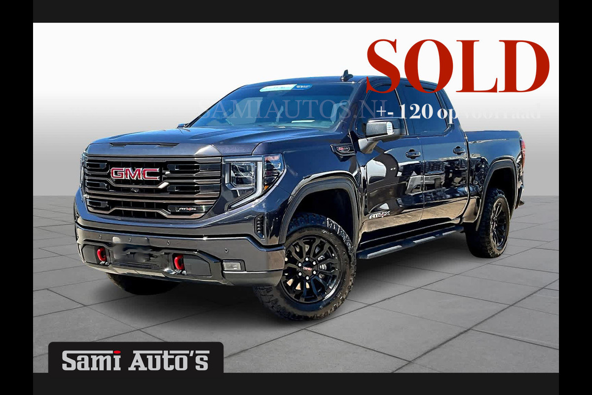 GMC Sierra AT4 | RIJKLAAR PRIJS  | VIRTUAL COCKPIT | BOM VOL | DC | DODGE RAM EN GMC DEALER NEDERLAND | 6.2 V8 4X4 | GRIJSKENTEKEN | DUBBELE CABINE | PICK UP | VOORRAAD 2245 -  7053 |