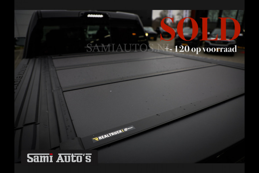 Dodge Ram 1500 LIMITED NIGHT H.O 540 PK 706 Nm | XB9 | MASSAGE | BOM VOL | CREW CAB | DUBBELE CABINE | GRIJSKENTEKEN | 5 PERSOONS | DE MEEST LUXUEUZE en BEGEERDE Pick-up