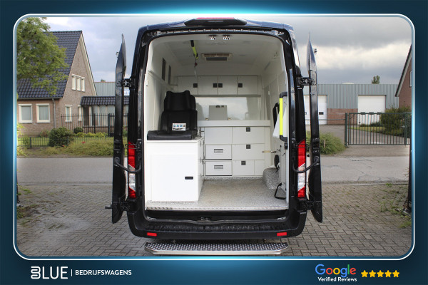 Ford Transit 350 2.0 TDCI 125KW Euro6 Automaat L4H3 Trend RWD ✓ Dubbele Cabine ✓ Medische inrichting ambulance ✓ Buscamper