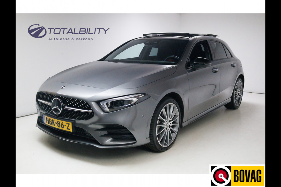 Mercedes-Benz A-Klasse 250 e Premium Plus AMG 218 PK | Pano | Leer | Head-up | Trekhaak Widescreen, 19 inch, 360 camera, VOL!!!