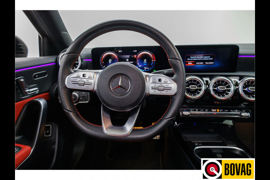 Mercedes-Benz A-Klasse 250 e Premium Plus AMG 218 PK | Pano | Leer | Head-up | Trekhaak Widescreen, 19 inch, 360 camera, VOL!!!