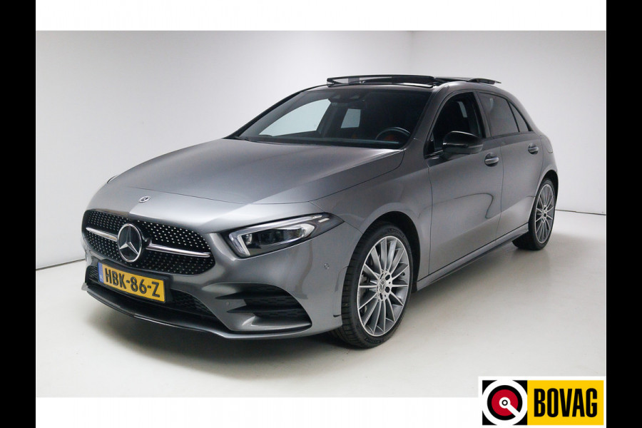 Mercedes-Benz A-Klasse 250 e Premium Plus AMG 218 PK | Pano | Leer | Head-up | Trekhaak Widescreen, 19 inch, 360 camera, VOL!!!