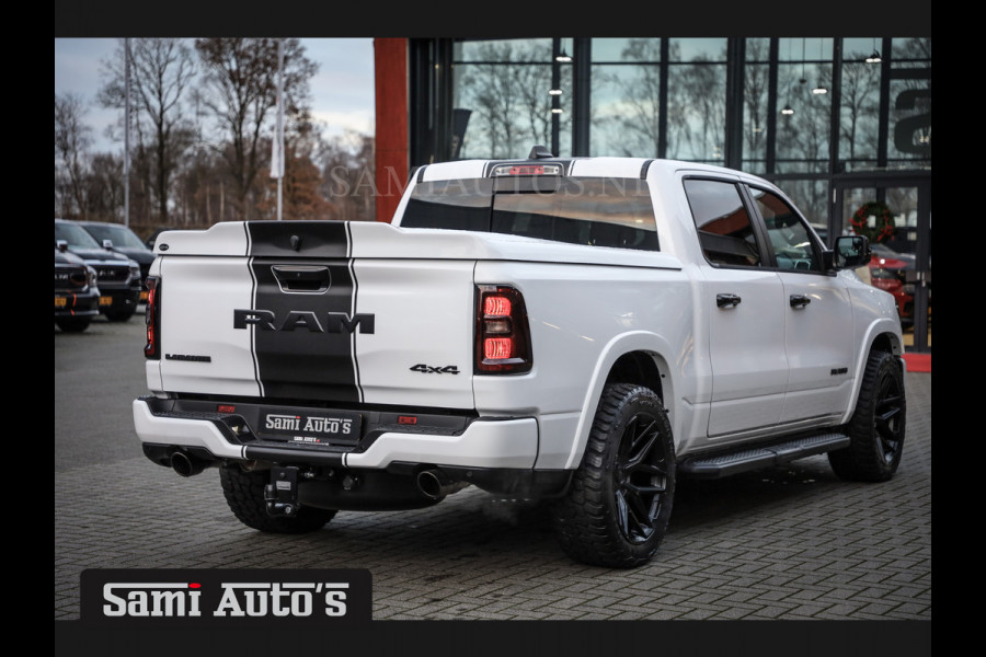 Dodge Ram 420PK 636 Nm | 14,4 SCHERM + 10.2 INCH PASSENGER SCREEN | PRIJS MET LPG EN COVER EN GARANTIE | DUBBELE CABINE | PICK UP | 5 PERSOONS | DC | GRIJSKENTEKEN | VOORAAD 2223 - 5047