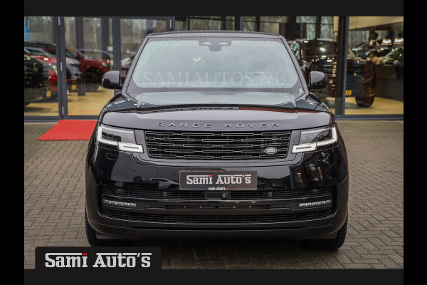 Land Rover Range Rover 3.0 P550e | NIGHT | GARANTIE TOT 14-03-2029 | HEAD-UP | ACHTERAS BESTURING | SOFT CLOSE | PHEV | 23 INCH VELGEN | PANORAMADAK | STUURVERWARMING | STOEL KOELING | Fabrieksgarantie tot 14-03-2029 – Geniet van gemoedsrust met uitgebreide dekking tot deze datum. GZK-71-D