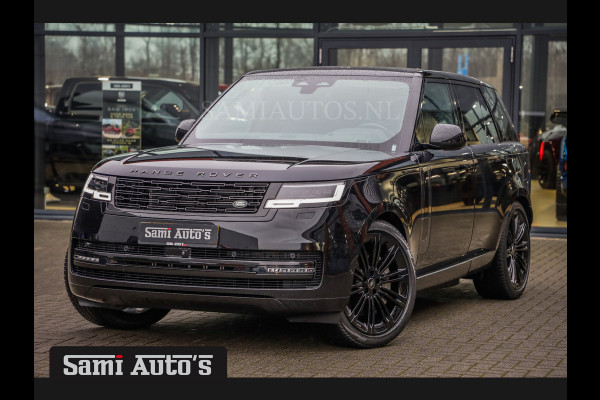 Land Rover Range Rover 3.0 P550e | NIGHT | GARANTIE TOT 14-03-2029 | HEAD-UP | ACHTERAS BESTURING | SOFT CLOSE | PHEV | 23 INCH VELGEN | PANORAMADAK | STUURVERWARMING | STOEL KOELING | Fabrieksgarantie tot 14-03-2029 – Geniet van gemoedsrust met uitgebreide dekking tot deze datum. GZK-71-D