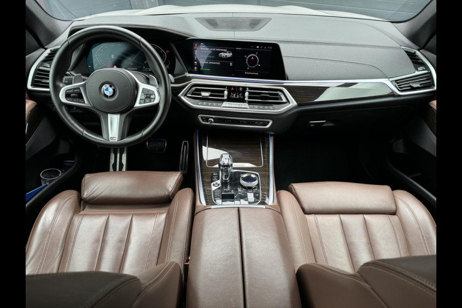 BMW X5 xDrive40i High Executive 7p. Navi,Clima,Cruise Adaptief,Leder,Camera,LM Velgen 22'',Stoelverwarming,341pk