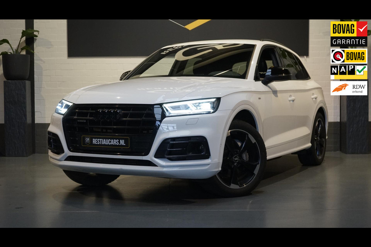 Audi Q5 45 TFSI Quattro 3x S-Line Black Edition AUTOMAAT-ACC-BANG&OLUFSEN-CAMERA-DAB-RS ZETELS-LUCHTVERING-STANDKACHEL-TREKHAAK