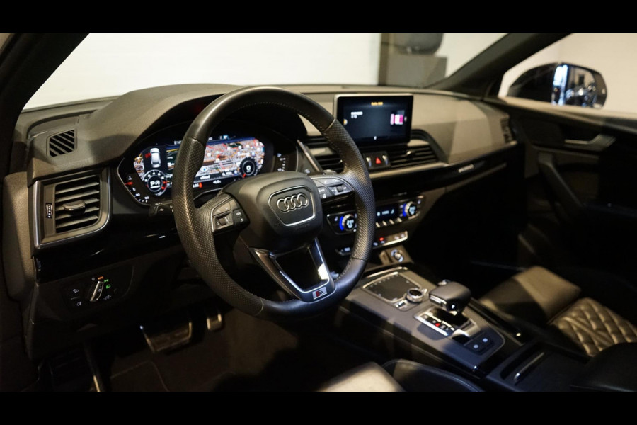 Audi Q5 45 TFSI Quattro 3x S-Line Black Edition AUTOMAAT-ACC-BANG&OLUFSEN-CAMERA-DAB-RS ZETELS-LUCHTVERING-STANDKACHEL-TREKHAAK