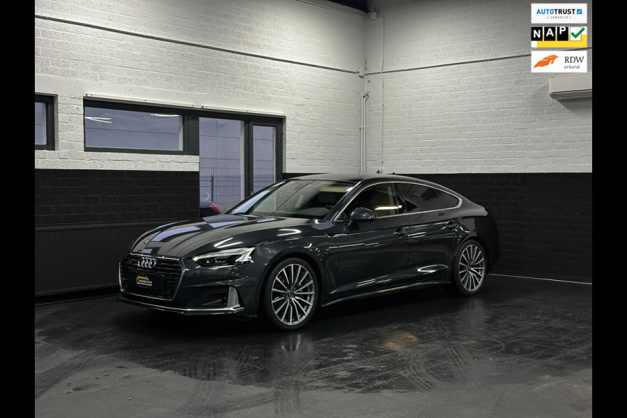 Audi A5 Sportback 40 TFSI quattro Pro Line, Led, Camera, Sportinterieur, Trekhaak, volle auto