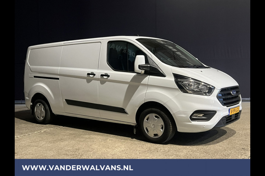 Ford Transit Custom 2.0 TDCI 131pk L2H1 Euro6 Airco | Apple Carplay | LED | 2800kg Trekvermogen Android Auto, Cruisecontrol, Stoelverwarming, Verwarmde voorruit, Parkeersensoren, Bijrijdersbank