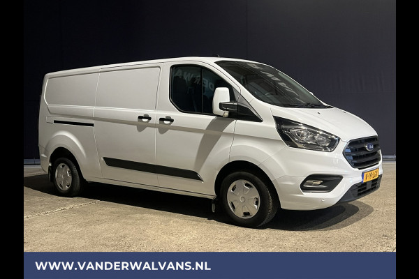 Ford Transit Custom 2.0 TDCI 131pk L2H1 Euro6 Airco | Apple Carplay | LED | 2800kg Trekvermogen Android Auto, Cruisecontrol, Stoelverwarming, Verwarmde voorruit, Parkeersensoren, Bijrijdersbank