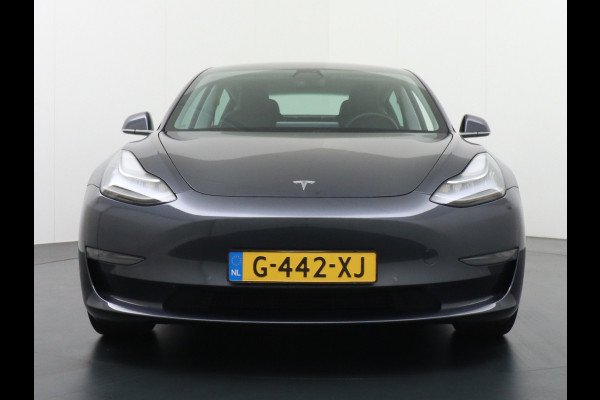 Tesla Model 3 Long Range 75kWh 463PK FSD-Full Self Driving Computer-3 Premium Audio 4wd  18" Lmv AutoPilot Panoramadak Camera's Leder Adaptive Stoel en achterbank verwarming Keyless Electr.Stoelen+Memory+Easy-Entry WiFi Origineel Nederlandse auto Grootste accu, Tot 16,5kwh thuis laden.