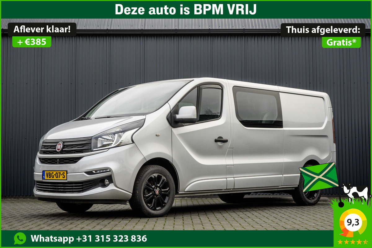 Fiat Talento 1.6 MJ EcoJet L2H1 | Euro 6 | 5-Persoons | Cruise | Airco | Camera | DC | LED