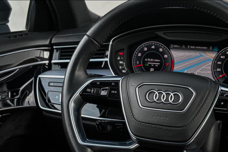 Audi A8 55 TFSI quattro Lang *Bang & Olufsen / Stoel- massage & ventilatie / Panorama / HUD / Soft-Close*