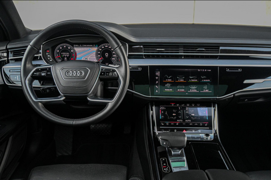 Audi A8 55 TFSI quattro Lang *Bang & Olufsen / Stoel- massage & ventilatie / Panorama / HUD / Soft-Close*