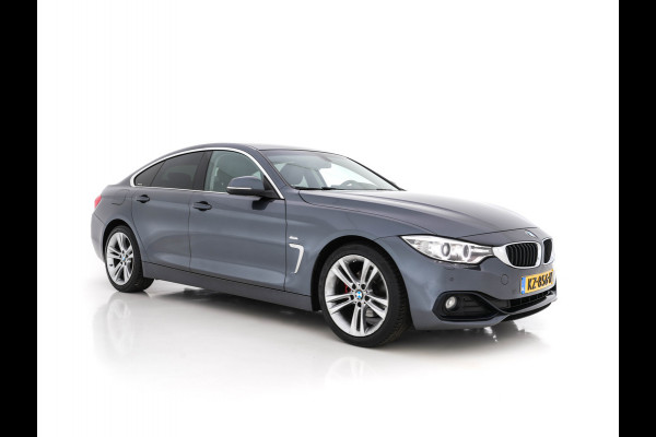 BMW 4 Serie Gran Coupé 418i Centennial High Executive Sportline *NAVI-FULLMAP | BI-XENON | DAKOTA-VOLLEDER | SPORT-SEATS | ECC | PDC | CRUISE | 18"ALU*