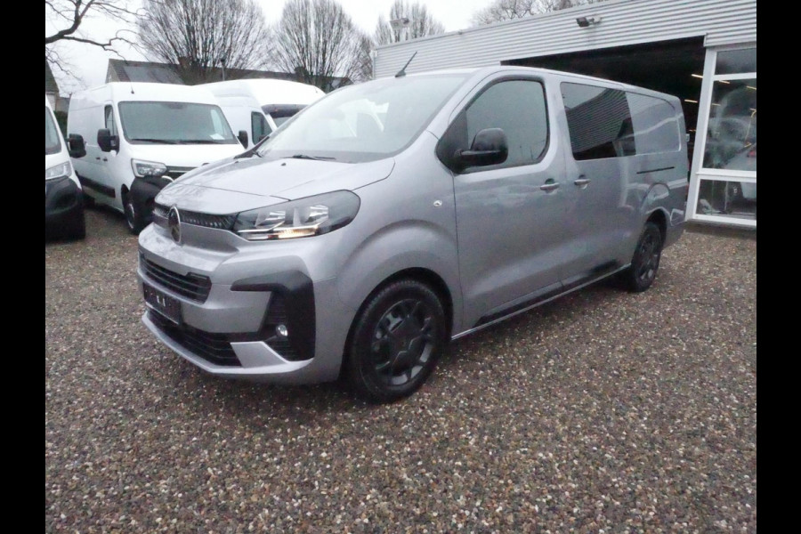 Citroën Jumpy 2.0HDI 180PK, L3, Automaat, Dubbel Cabine, Airco, 2 x Schuifdeur, Nieuw direct uit voorraad leverbaar 02 stuks